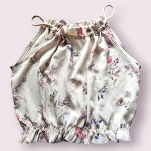 Floral Print Women's Tank Top